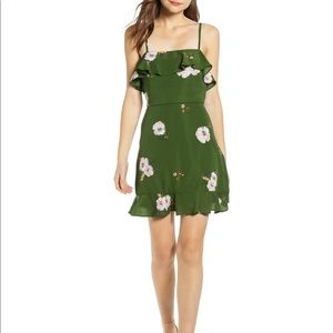 NWT Row A Floral Print Minidress